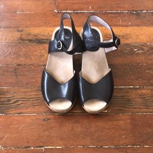 Dansko Open Toe Sandal Clogs